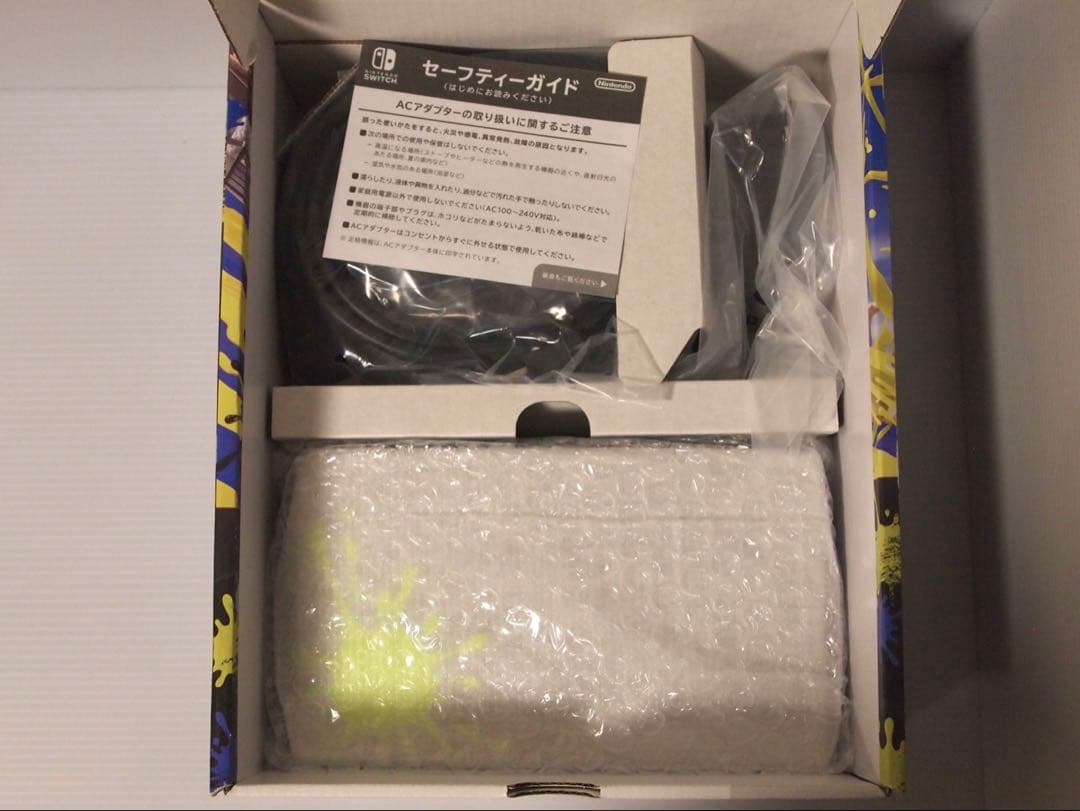 ほぼ新品！起動確認のみ！Nintendo Switch 有機ELスプラトゥーン3