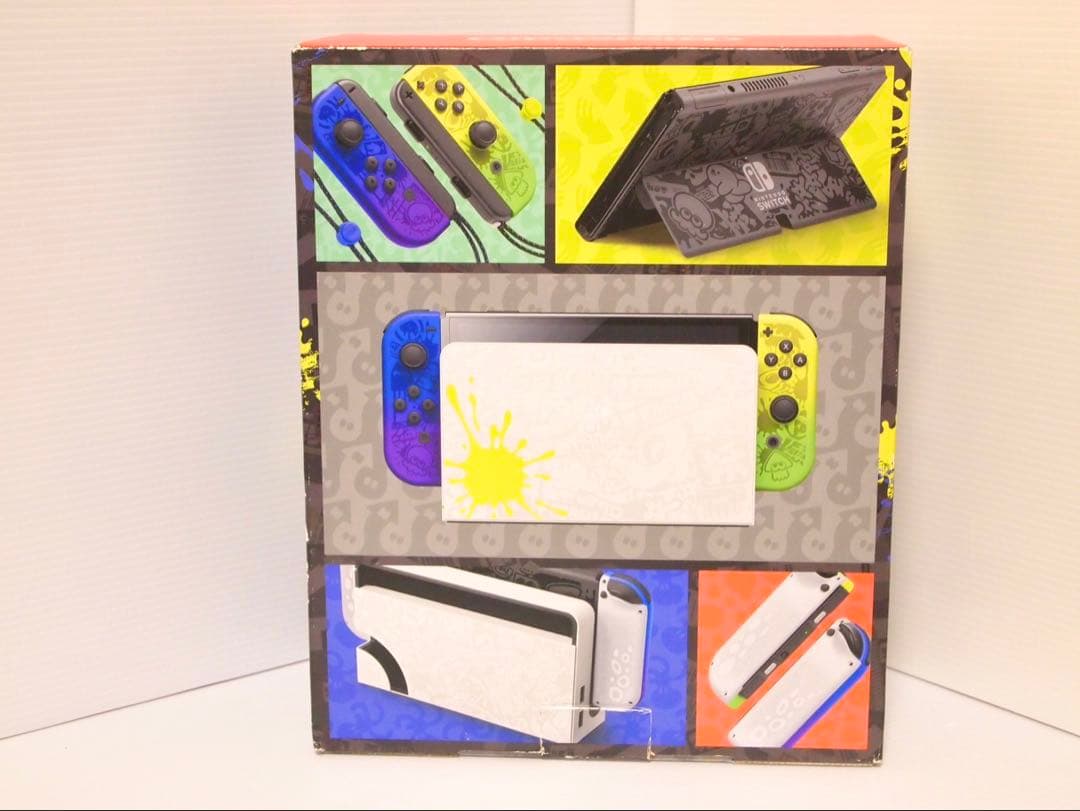 ほぼ新品！起動確認のみ！Nintendo Switch 有機ELスプラトゥーン3