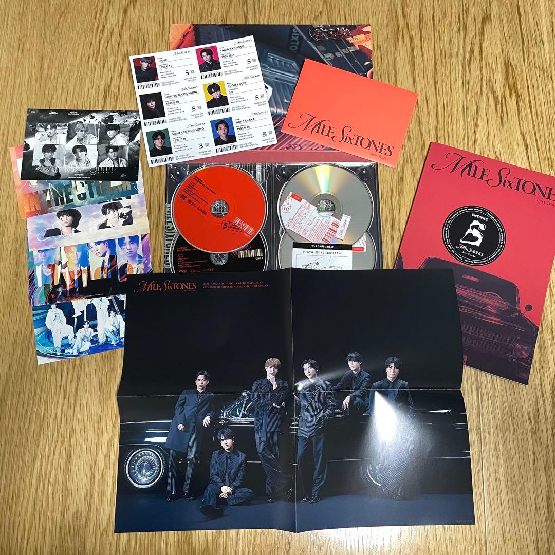 MILESixTONES 初回盤A 初回盤B セット （2CD+2DVD ）