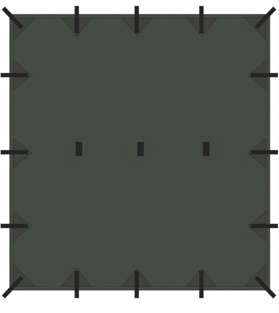 【未使用】DD Tarp 4x4 オリーブグリーン