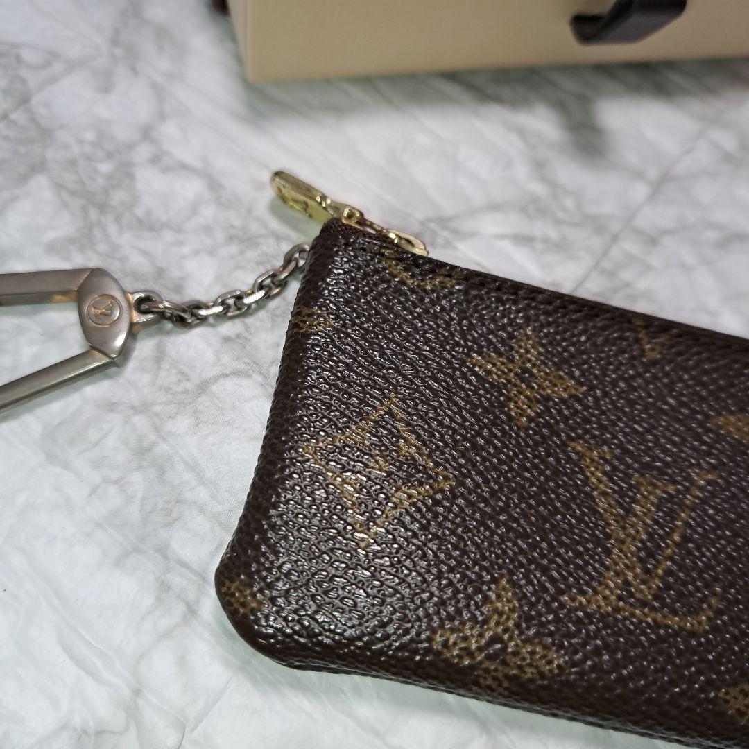 Louis Vuitton ポシェットクレ モノグラム ケース専用箱付き