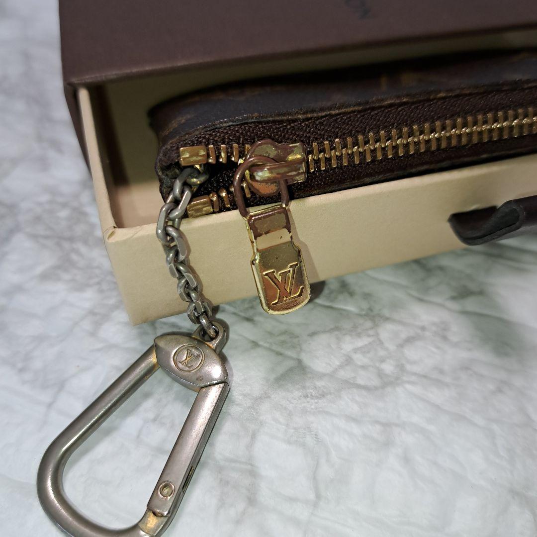 Louis Vuitton ポシェットクレ モノグラム ケース専用箱付き