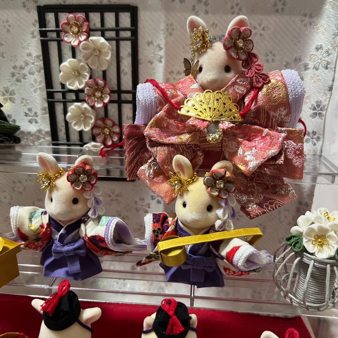 シルバニア　erinic　雛人形セット