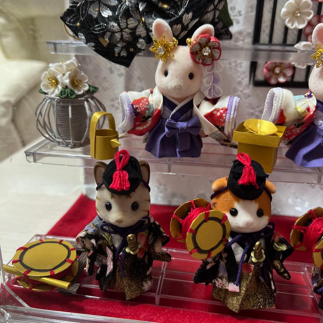 シルバニア　erinic　雛人形セット