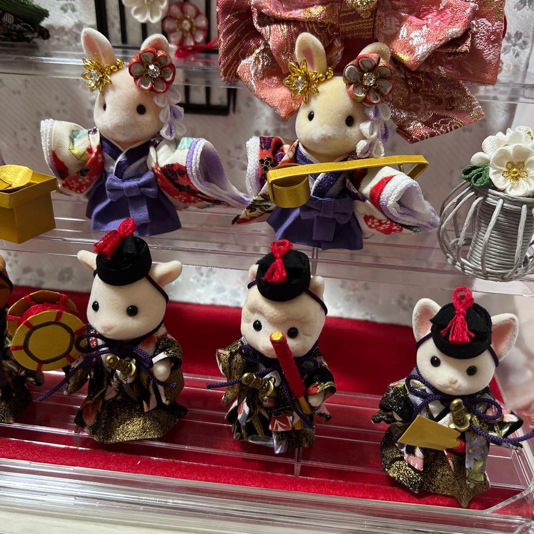 シルバニア　erinic　雛人形セット