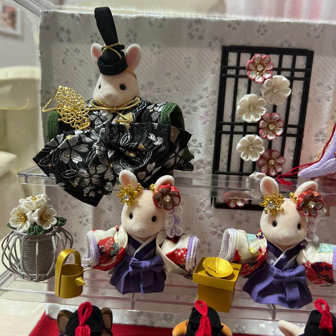 シルバニア　erinic　雛人形セット