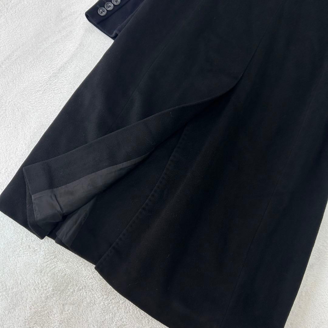 美品✨マックスマーラ　銀タグ　ステッチ　ロング丈　艶感　綺麗めロングコート　38