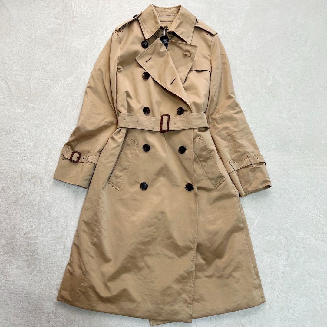 バーバリーロンドン　トレンチコート　ノバチェック　キルティングライナー　40