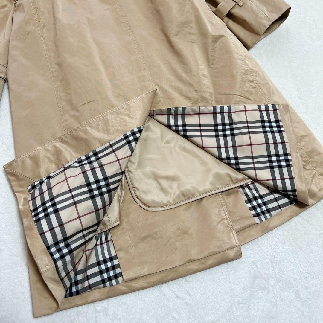 バーバリーロンドン　トレンチコート　ノバチェック　キルティングライナー　40