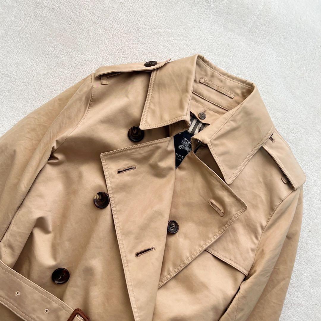 バーバリーロンドン　トレンチコート　ノバチェック　キルティングライナー　40