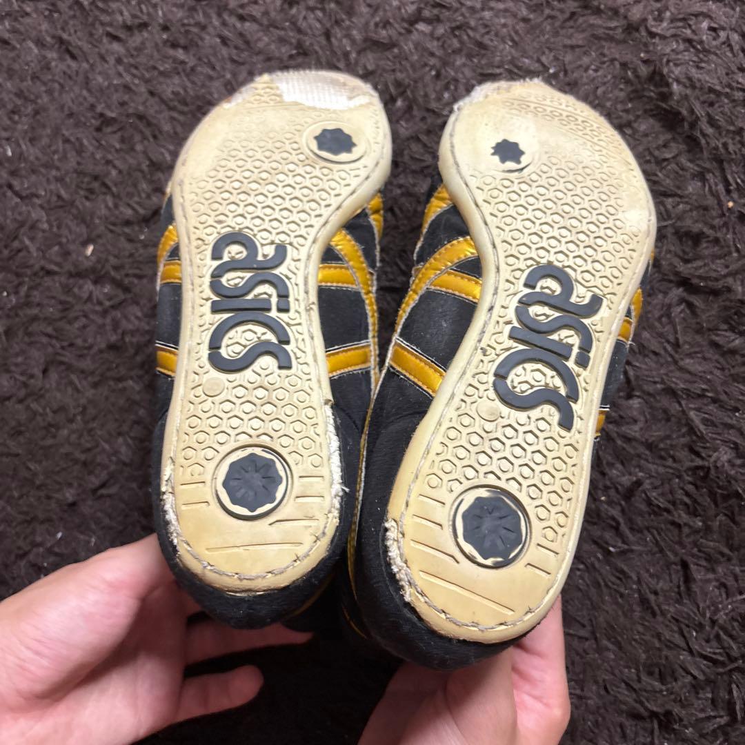 ASICS ボクシングシューズ ブラック/イエロー