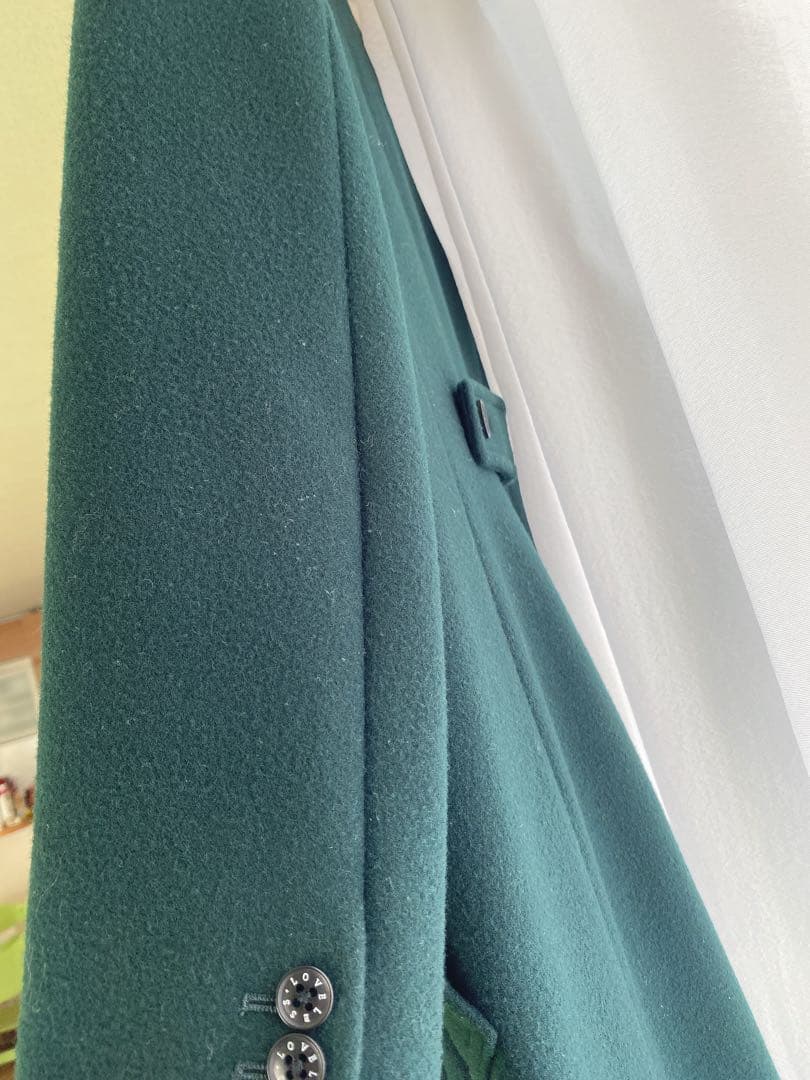 LOVELESS ダークグリーン チェスターコート 36