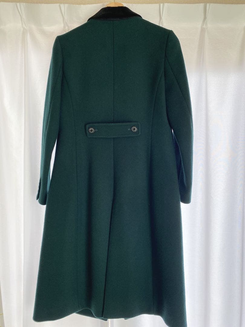 LOVELESS ダークグリーン チェスターコート 36