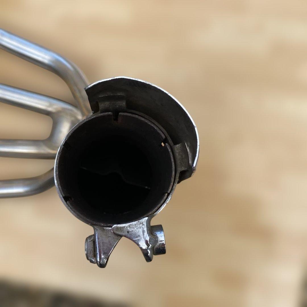 イナズマ400純正エキパイ