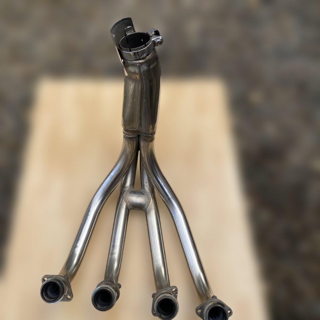 イナズマ400純正エキパイ