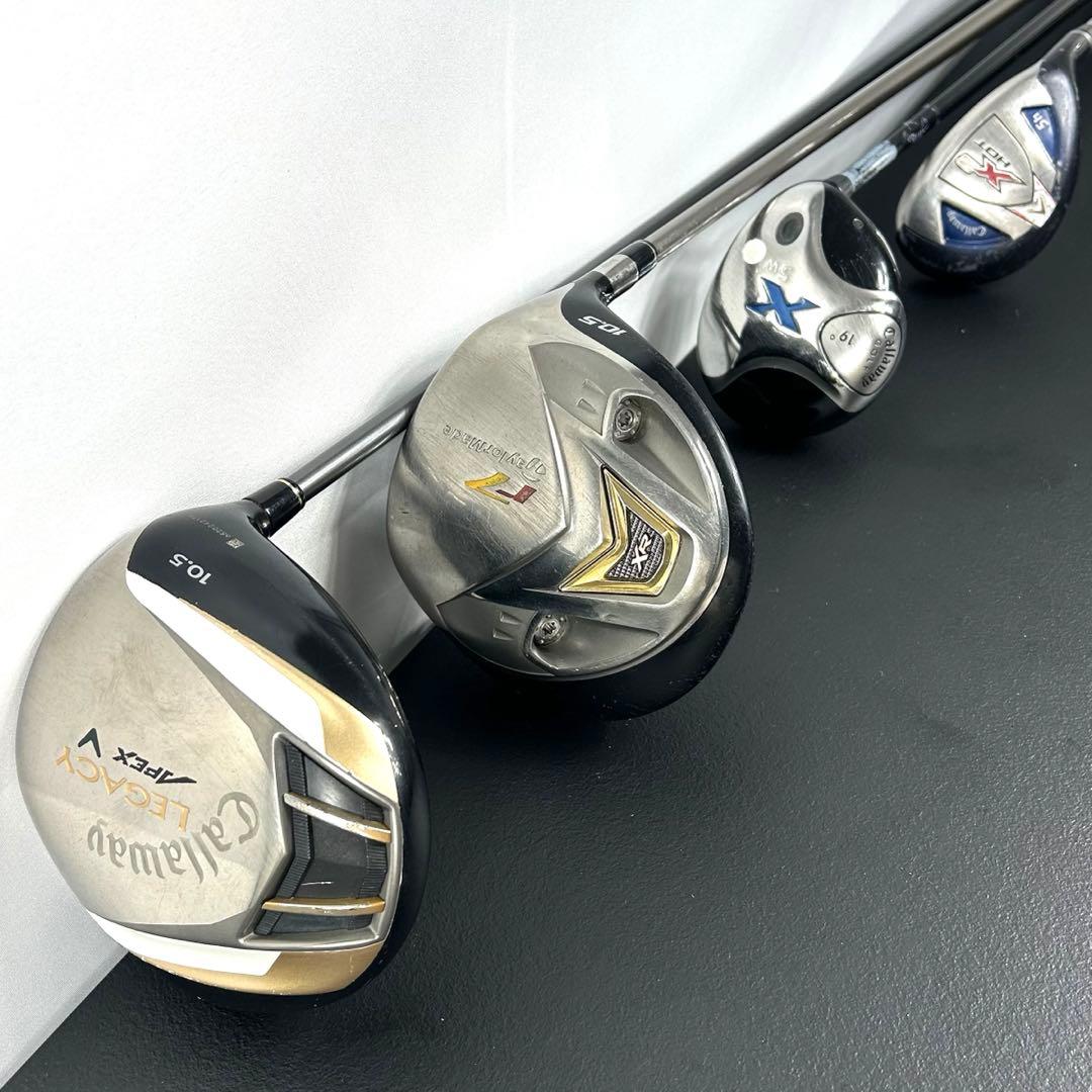 本格派 メンズゴルフクラブ 12本 ゴルフセット 豪華セット キャロウェイ
