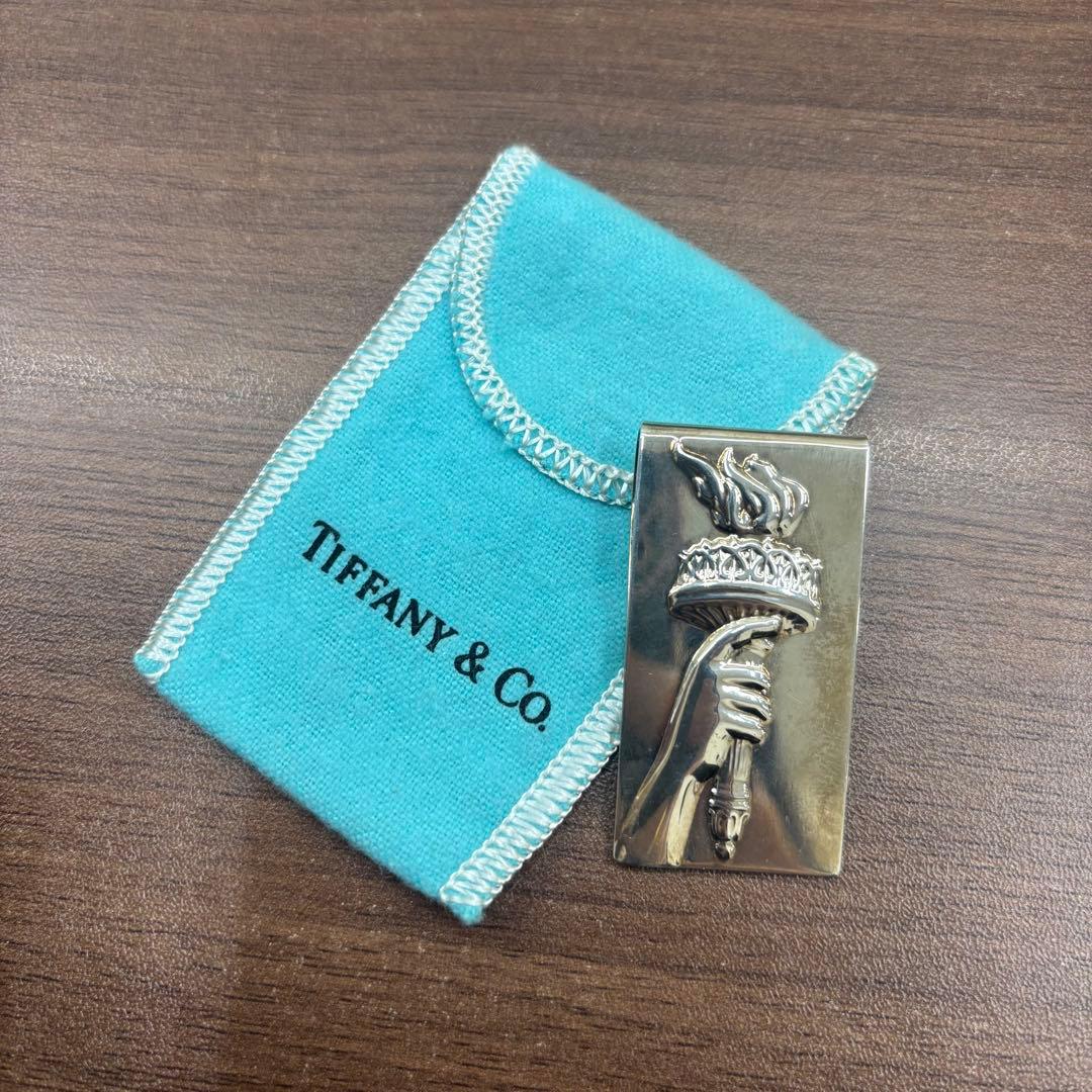 Tiffany ティファニー スターリング 925 マネークリップ 聖火