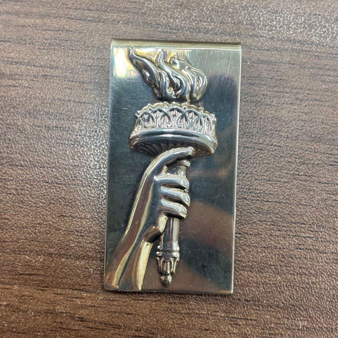 Tiffany ティファニー スターリング 925 マネークリップ 聖火