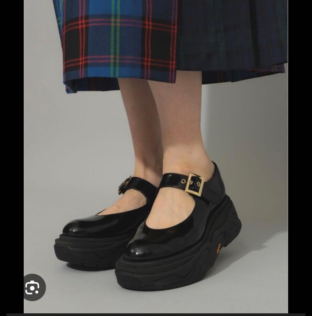 Ray BEAMS / ボリュームソール メリージェーン　24.5