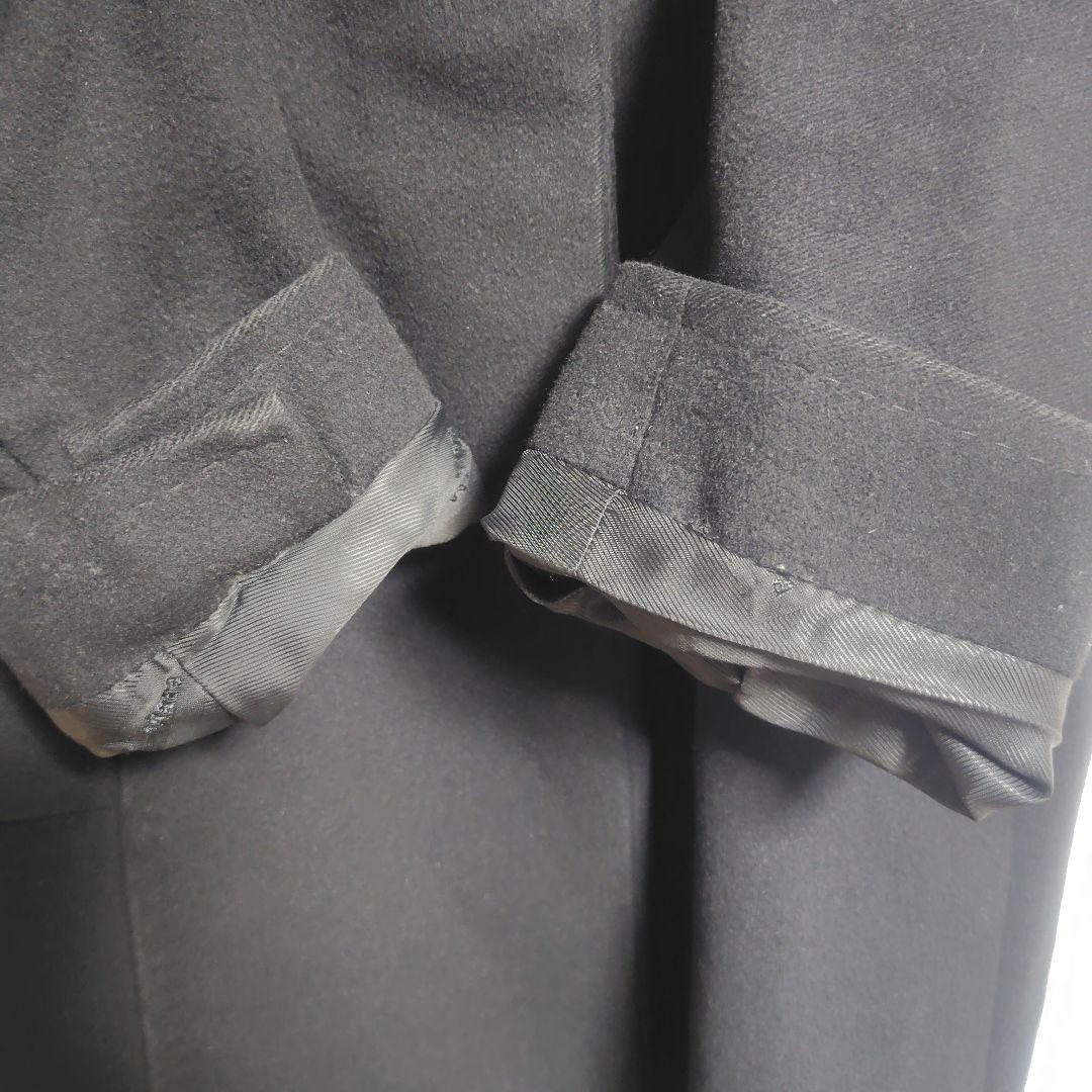 MaxMara Studio フォックスファー付 コート 38 ピュアウール