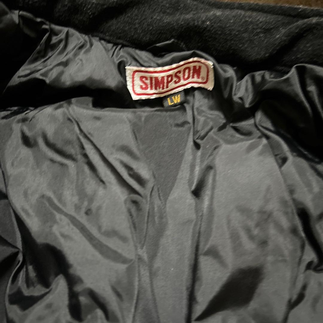 シンプソン SIMPSON ジャケット サイズLW ライダースジャケット メンズ