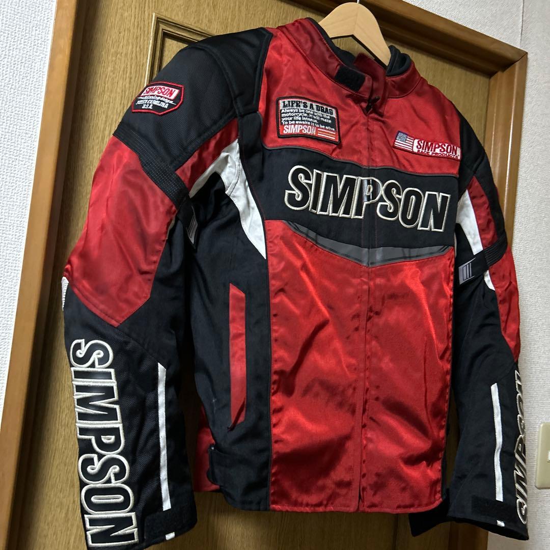 シンプソン SIMPSON ジャケット サイズLW ライダースジャケット メンズ