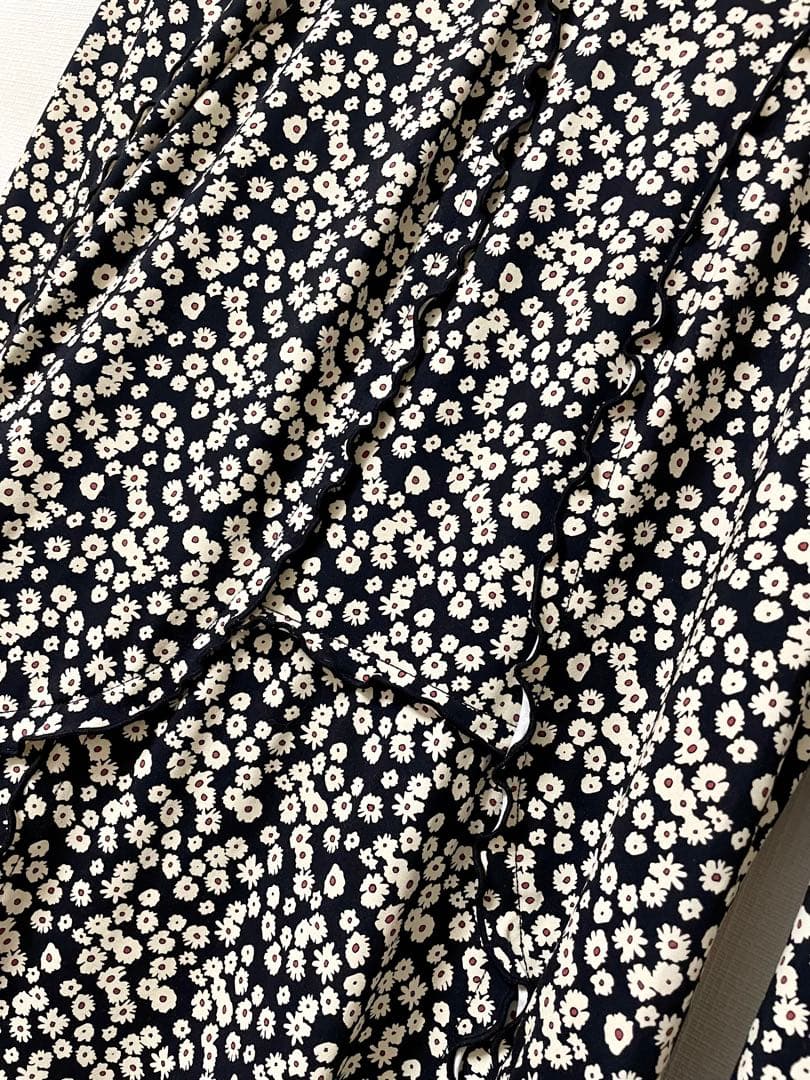 【Sea New York】シーニューヨーク/花柄ハイネックワンピース/XS