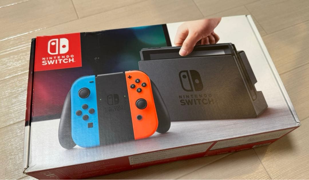 Nintendo Switch ネオンブルー/ネオンレッド 本体　箱付き