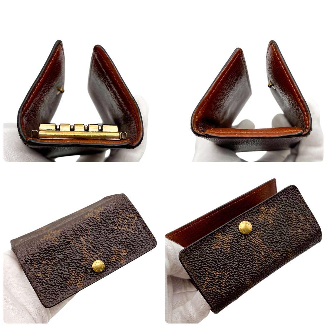 201 ルイヴィトン キーケース モノグラム ミュルティクレ 鍵 家 車