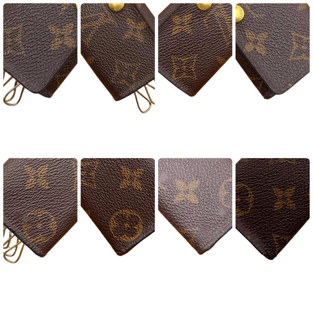 201 ルイヴィトン キーケース モノグラム ミュルティクレ 鍵 家 車