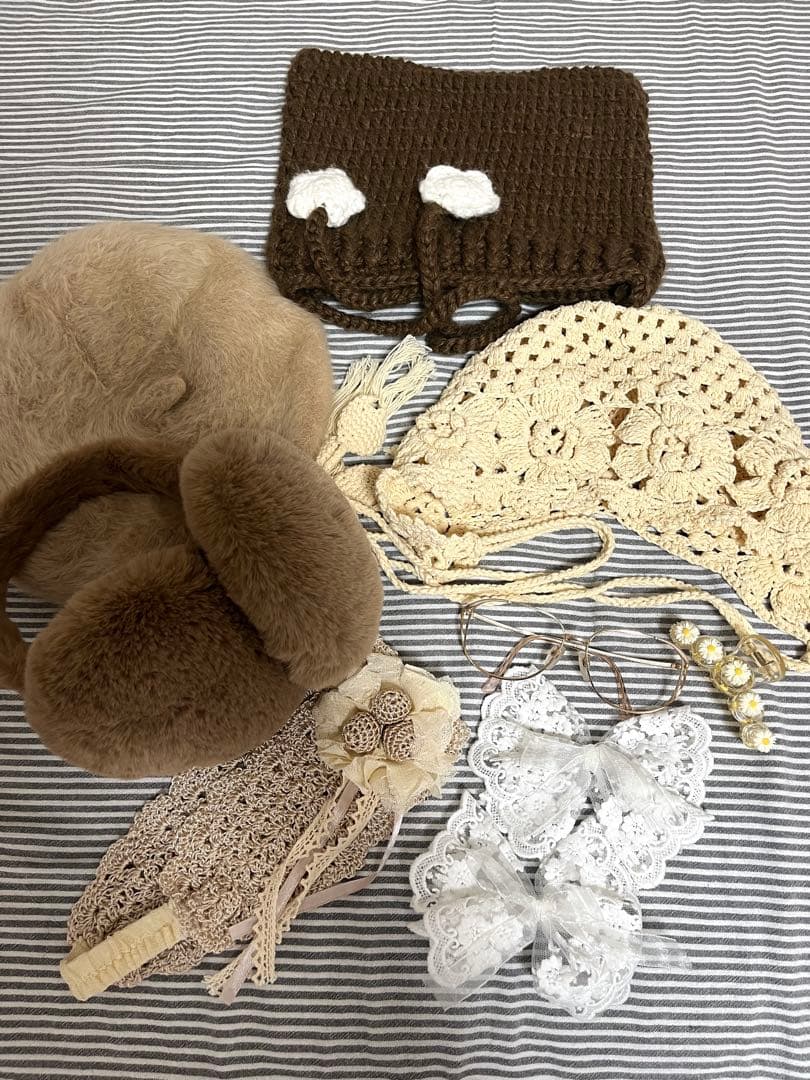 森ガール フェアリーグランジ 古着まとめ売り 帽子アクセ付き