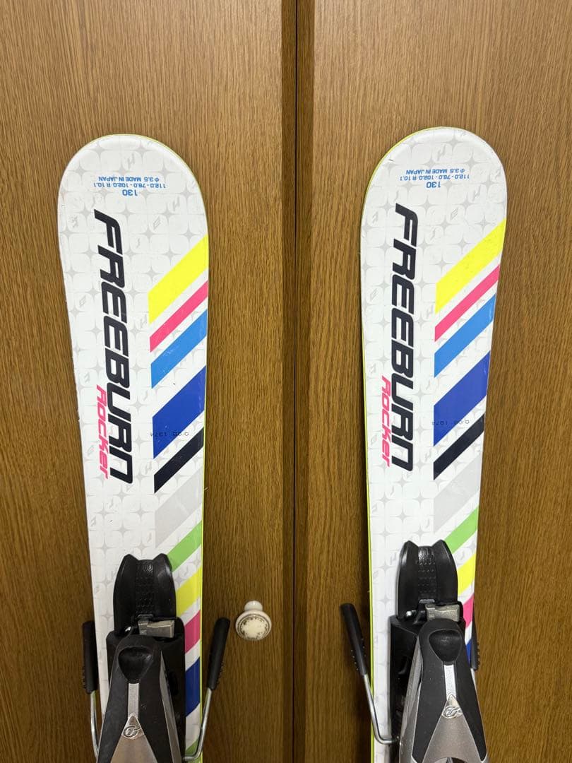 HART FREEBURN スキー 板 アルペンバインディング付き 130cm