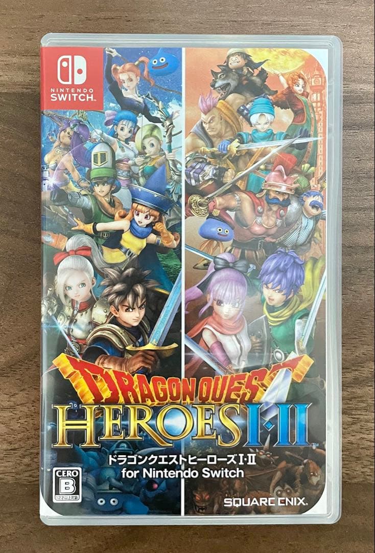 最安値　Switch ソフト　ドラゴンクエストヒーローズ I・II