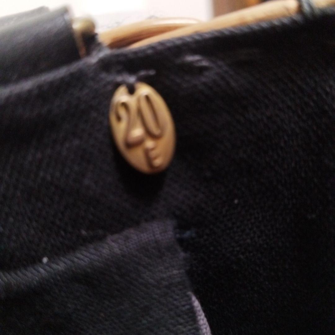 Hib☆Y☆エバゴス　かごバッグ　ブラック　リネン被せ