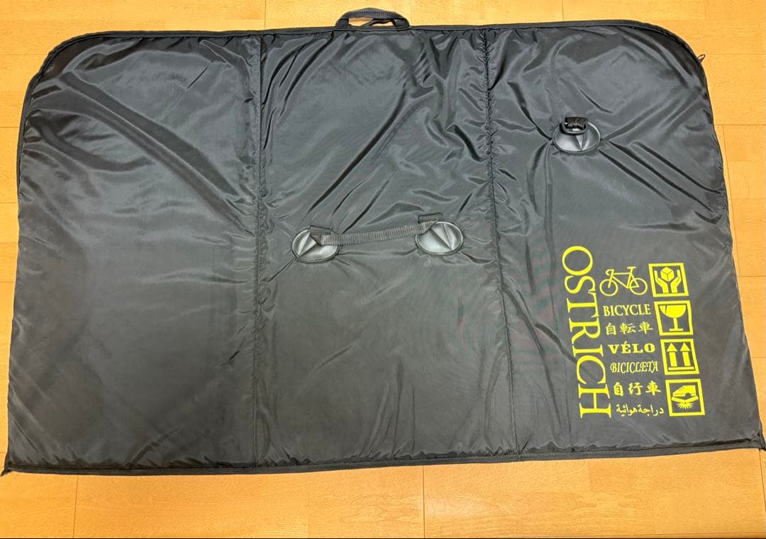 OSTRICH 自転車バッグ 黒