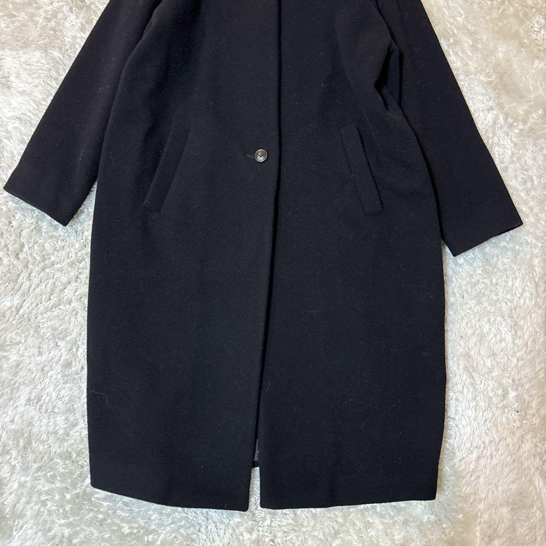 mizuiroind ミズイロインド チェスター ロングコート スタンドカラー