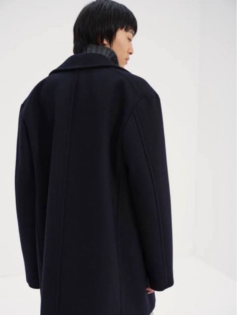 ジャケット・アウター AURALEE SPONGE WOOL MELTON P-COAT