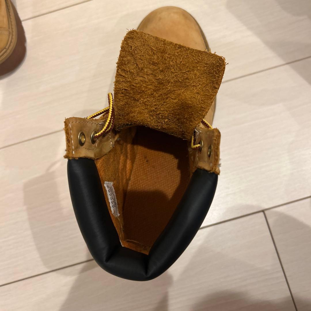 Thimberland 12909 イエローブーツ　6インチ　24.5センチ