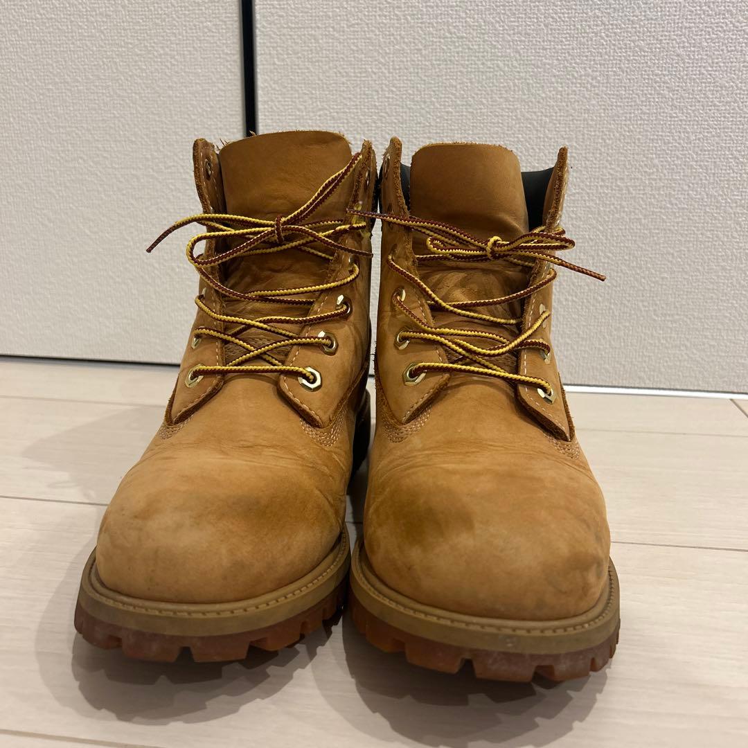 Thimberland 12909 イエローブーツ　6インチ　24.5センチ