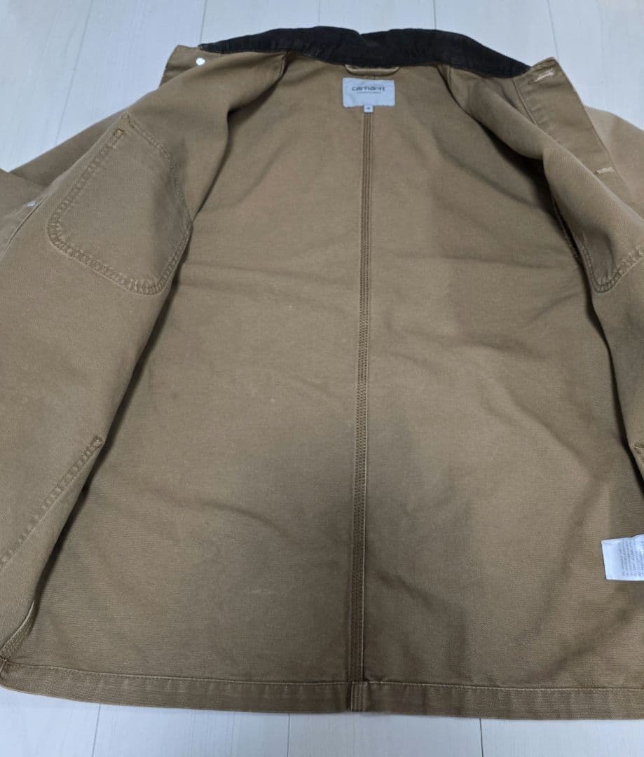 Carhartt　カバーオール/M/コットン/BRW/1026480