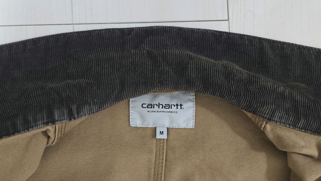 Carhartt　カバーオール/M/コットン/BRW/1026480