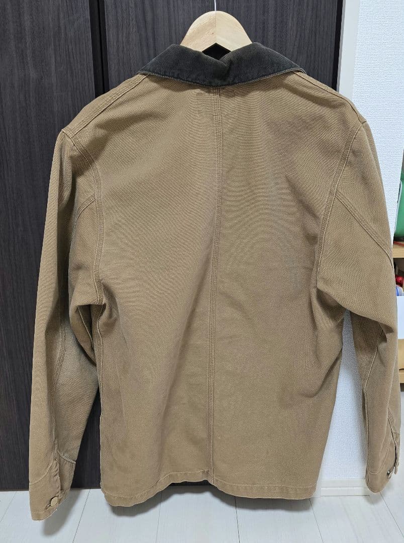 Carhartt　カバーオール/M/コットン/BRW/1026480