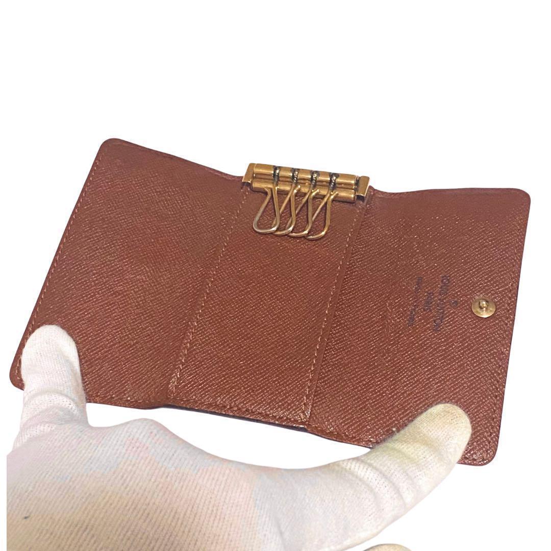 美品　LOUIS VUITTON ルイヴィトン　モノグラム　キーケース