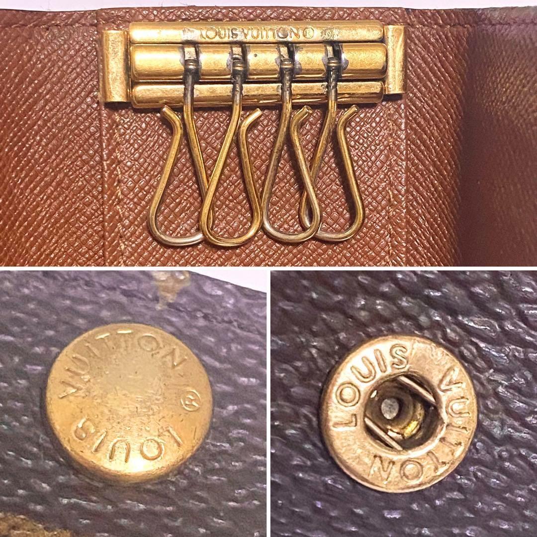 美品　LOUIS VUITTON ルイヴィトン　モノグラム　キーケース