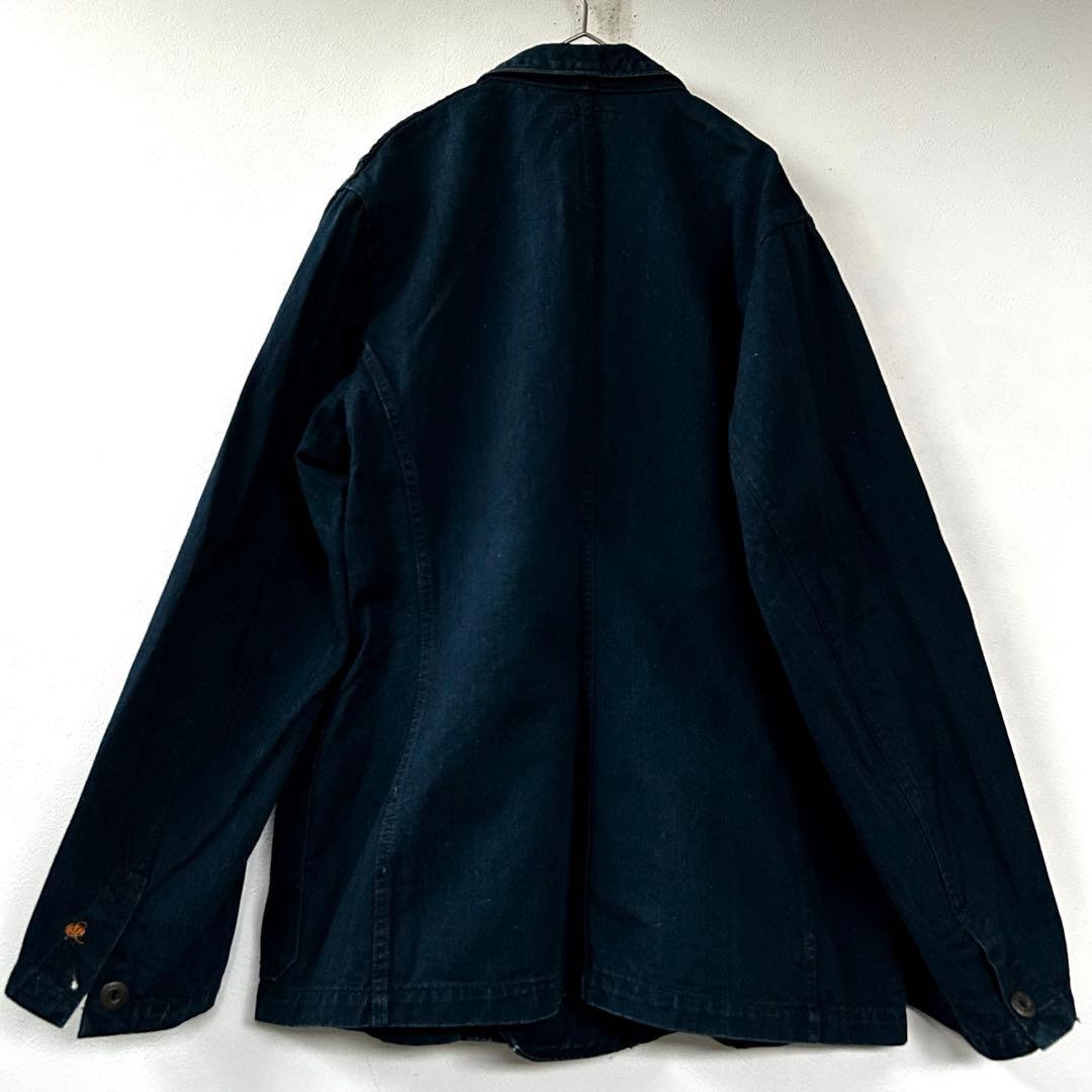【匿名配送】45rpm インディゴデニムジャケット ダブル 濃紺 レアモデル