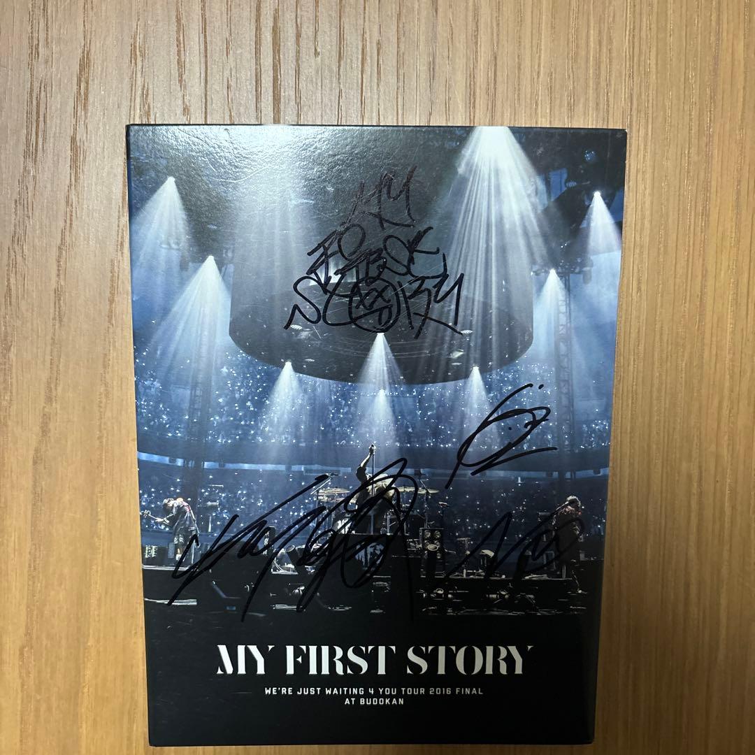 MY FIRST STORY マイファス　武道館　DVD メンバー　直筆サイン