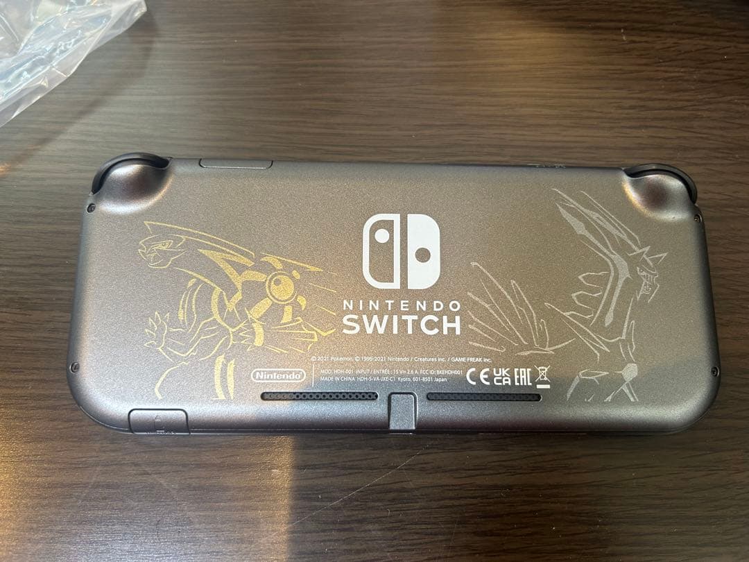 ニンテンドースイッチライト ディアルガ・パルキア 本体 micro sd付き