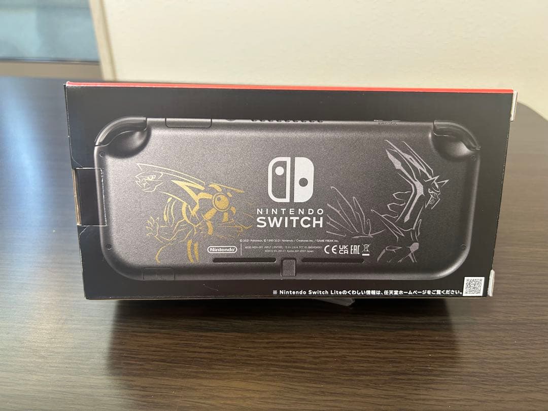 ニンテンドースイッチライト ディアルガ・パルキア 本体 micro sd付き