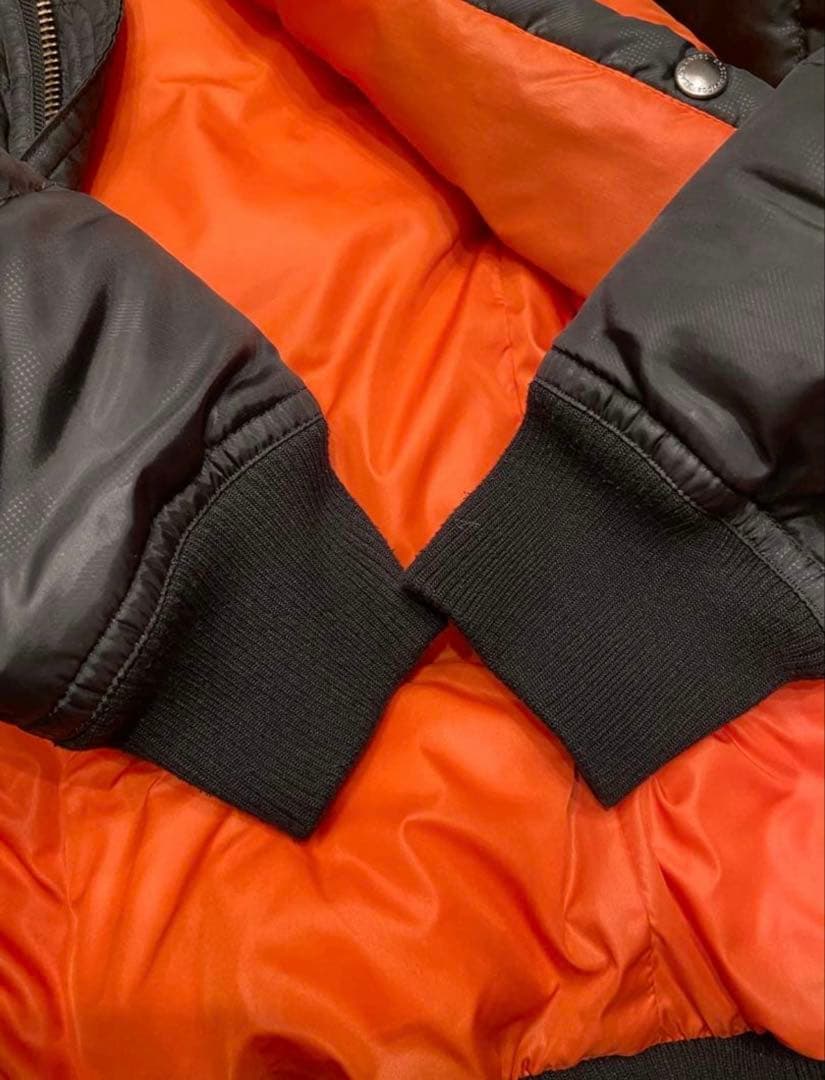 BLACK LABEL MA-1ジャケット ブラック 迷彩