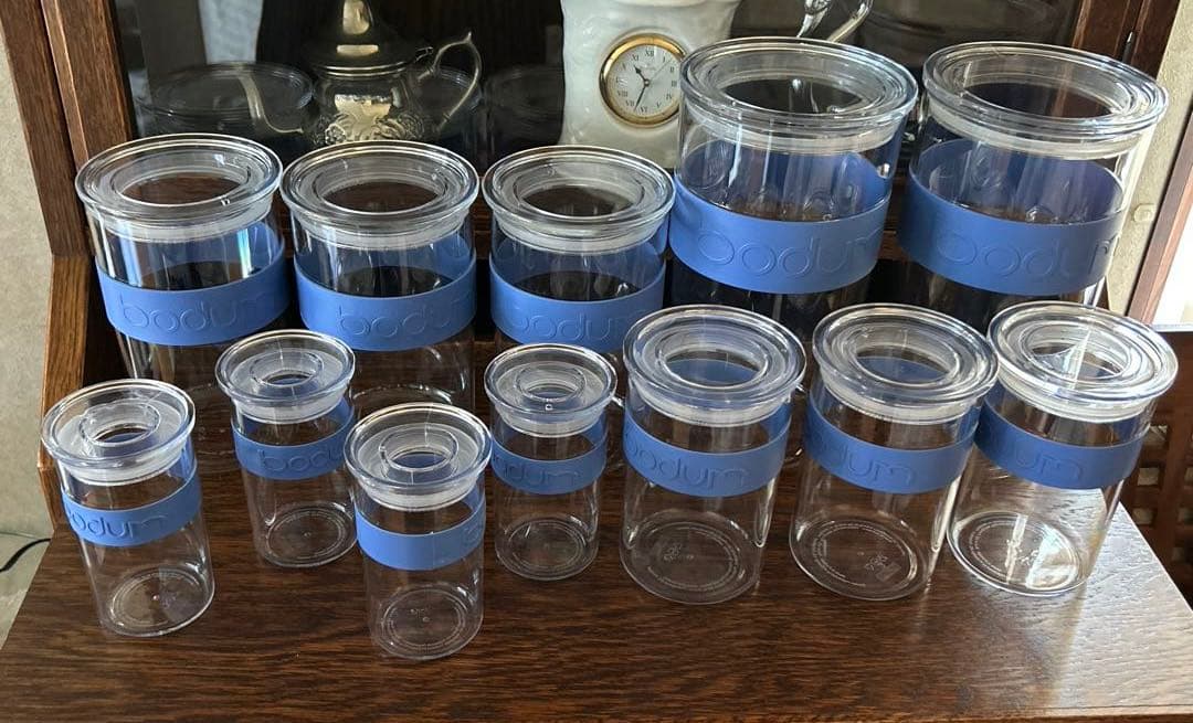 ボダム プレッソ プラスチック保存容器12個セット